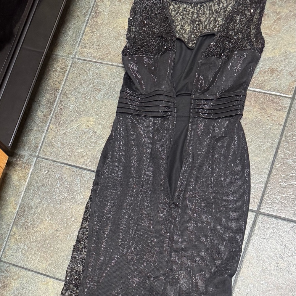 Tatyana Black Lace Maxi Dress - Picture 8 of 14